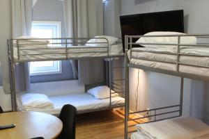 Postel nebo postele na pokoji v ubytování Hotell Salem