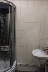 Koupelna v ubytování Hotell Salem
