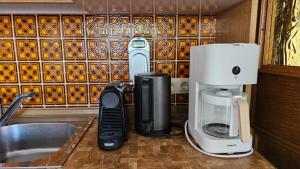 Kuchyň nebo kuchyňský kout v ubytování Ferienwohnung Innerhofer + 36 fotografií