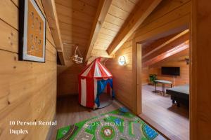 TV a/nebo společenská místnost v ubytování AmBach l Vue exceptionnelle l Sauna
