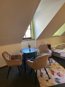 Posezení v ubytování Apartmány BAROKO