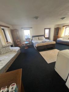 Postel nebo postele na pokoji v ubytování Apartmány BAROKO