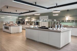 Kuchyň nebo kuchyňský kout v ubytování Hunguest Hotel Flóra