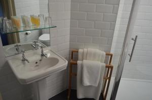 Koupelna v ubytování B+B Edinburgh