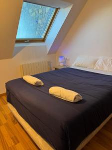 Postel nebo postele na pokoji v ubytování Habitación en piso compartido Chambre en colocation room in shared flat