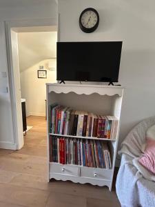 Knihovna v bed and breakfast