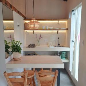 Kuchyň nebo kuchyňský kout v ubytování Ensueños cabaña glamping campestre suite1 + 15 fotografií