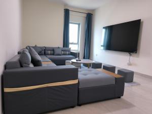 Posezení v ubytování Two bedroom for big families and groups