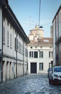 Bygningen som lejligheden ligger i