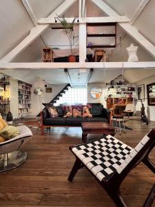 Et opholdsområde på Le loft des artistes