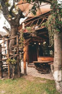 Κήπος έξω από το Casa de Mariano