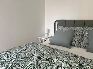 Ένα ή περισσότερα κρεβάτια σε δωμάτιο στο Apartament Popiel