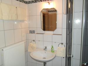 Koupelna v ubytování Weingut u. Gästehaus Menten + 12 fotografií