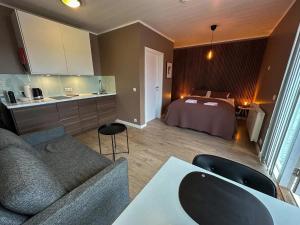 Eldhús eða eldhúskrókur á Romantic Getaway