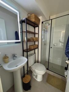 Koupelna v ubytování DEPARTAMENTO DE PLAYA en San Bartolo