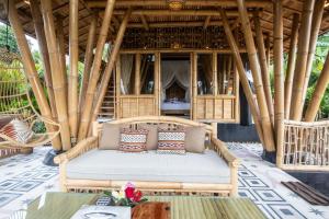 Posezení v ubytování Aura Svarga - Swarga House