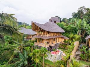 Zahrada ubytování Aura Svarga - Swarga House