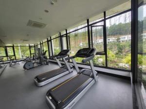 Fitness centrum a/nebo fitness zařízení v ubytování Ivory Villa Resort