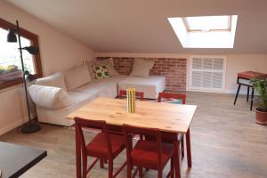 Χώρος καθιστικού στο Vacuna Guest House