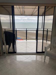 Balkón nebo terasa v ubytování Departamento 4 habitaciones 12 personas vista al mar 8vo piso Playa Almendro