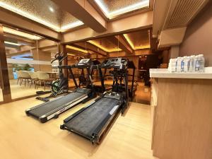 Γυμναστήριο ή/και όργανα γυμναστικής στο Dequan Xin Yue Hotel