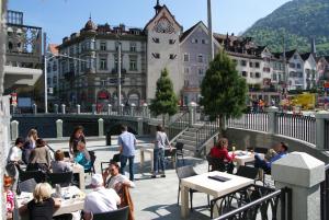 Üldine mäevaade või majutusasutusest HotelChur.ch pildistatud vaade