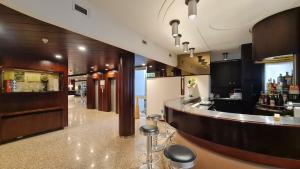 Lounge nebo bar v ubytování Garden Hotel Michelangelo