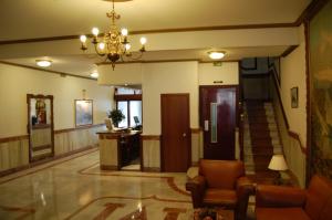 The lobby or reception area at Hotel Marina Victoria