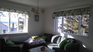 Istumisnurk majutusasutuses Brúnalaug Guesthouse - Holiday Home