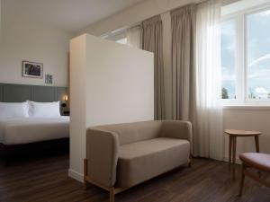 DoubleTree by Hilton Sittard客房内的一张或多张床位