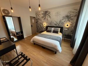 Postel nebo postele na pokoji v ubytování OXXOTEL & Spa