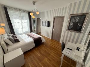 TV a/nebo společenská místnost v ubytování OXXOTEL & Spa
