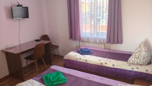 Postel nebo postele na pokoji v ubytování Anastasia