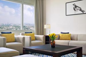 Posezení v ubytování voco Dubai by IHG