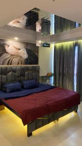 Χώρος καθιστικού στο The Rosewood Luxury Suite