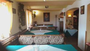 Postel nebo postele na pokoji v ubytování Hotel-Penzion Johanka