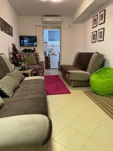 Χώρος καθιστικού στο Apartman Milena 1