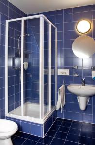 Kúpeľňa v ubytovaní Hotel Kálvária