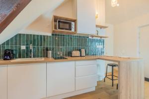 Kuchyň nebo kuchyňský kout v ubytování Appartement une chambre atypique