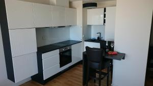 Η κουζίνα ή μικρή κουζίνα στο Central Aida Apartment +15 φωτογραφίες