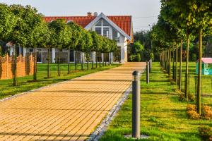 Vonkajšia záhrada v ubytovaní Aparthotel EuforiaPort