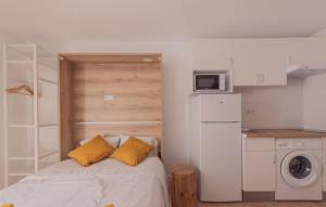 Kuchyň nebo kuchyňský kout v ubytování wood 4