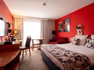 Posteľ alebo postele v izbe v ubytovaní Mercure Cieszyn + 37 fotografií
