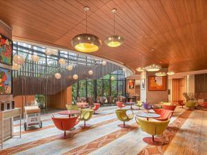 Posezení v ubytování Pullman New Delhi Aerocity