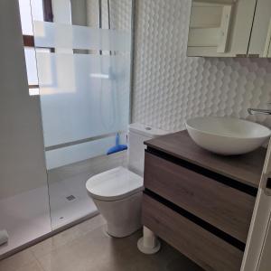 A bathroom at Eth Palai