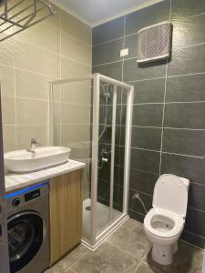 Koupelna v ubytování Aqva infinity resort c102