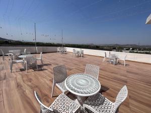 Balkón nebo terasa v ubytování Hotel Simony Palace