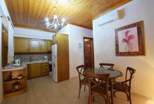A kitchen or kitchenette at Driopes Villas