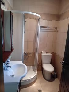 Koupelna v ubytování Παλατι Λευκοβρυση + 7 fotografií