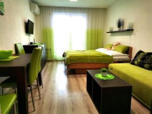 Postel nebo postele na pokoji v ubytování Apartmán Diamond + 34 fotografií